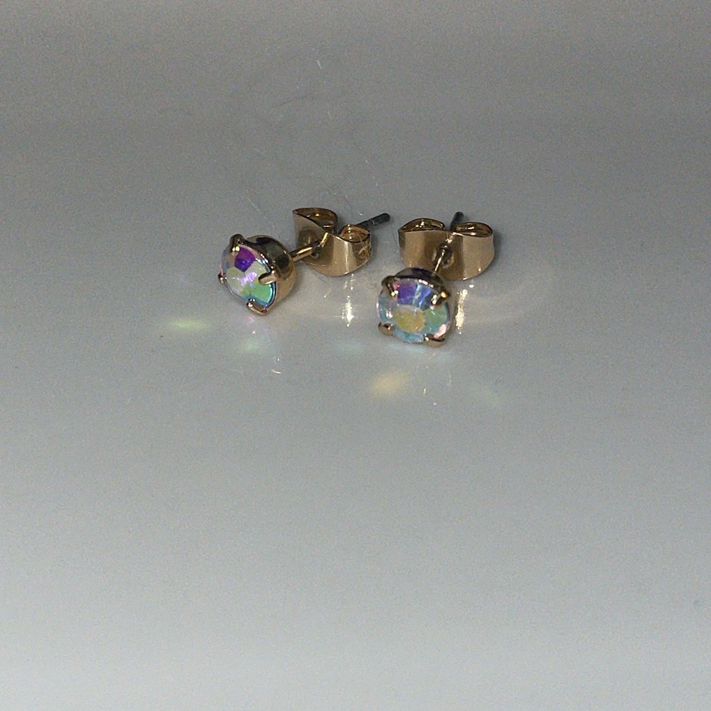 Clear Crystal Studs
